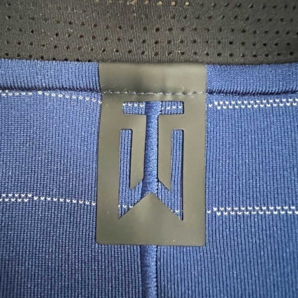 Nike Dri-Fit Men's Blue Standard Fit‎ Striped Performance Polo Shirt Sz. XL NWOT - Picture 10 of 13